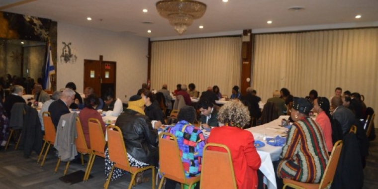 Many attended the Community Clergy Breakfast, which was held at the Bayswater Jewish Center in Far Rockaway.