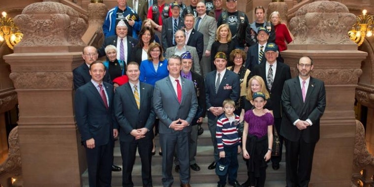 Lawmakers and Vietnam veterans gather in Albany for Vietnam Veterans Day