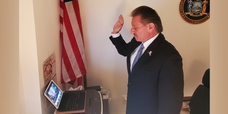 Addabbo sworn in for 7th term via Zoom