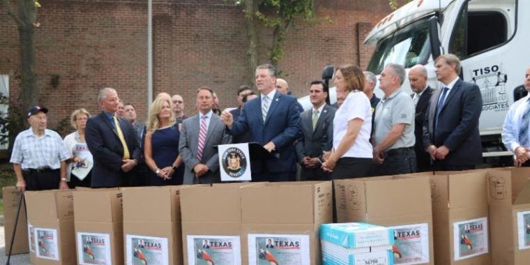 Urges Residents in the 40th Senate District to Unite and "Fill a Truck for Texas"