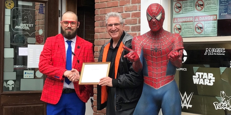 Tedisco Joins Toying Around Block Party in Johnstown