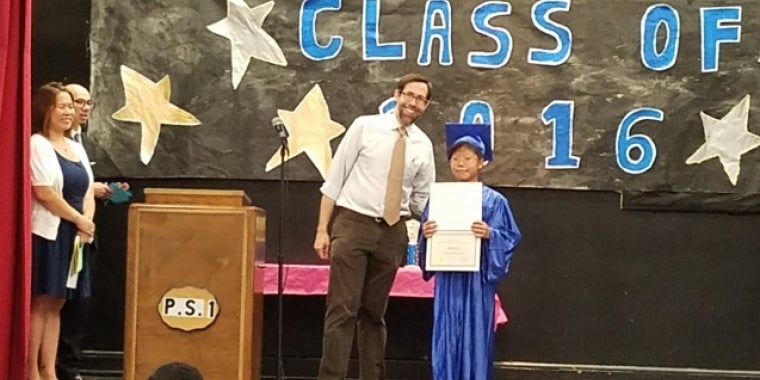 Squadron presenting a SAGE Award at PS 1 – the Alfred E. Smith School Squadron presenting a SAGE Award at PS 1 – the Alfred E. Smith School
