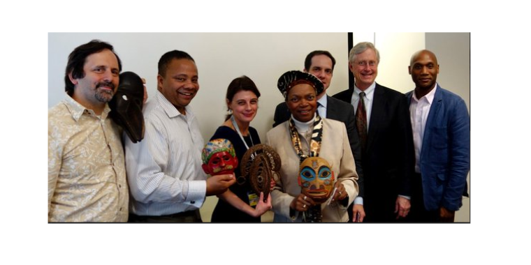 Senator Jesse Hamilton and Senator Velmanette Montgomery meet Brooklyn Children's Museum Leadership (March 11, 2016)