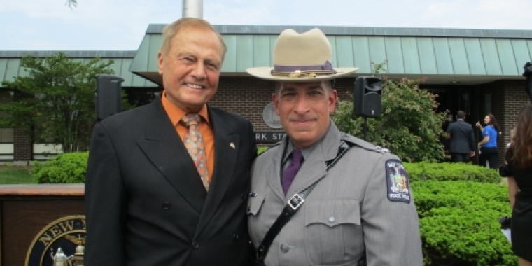Senator Bonacic is picture with NY State Police Superintendent Joseph D’Amico