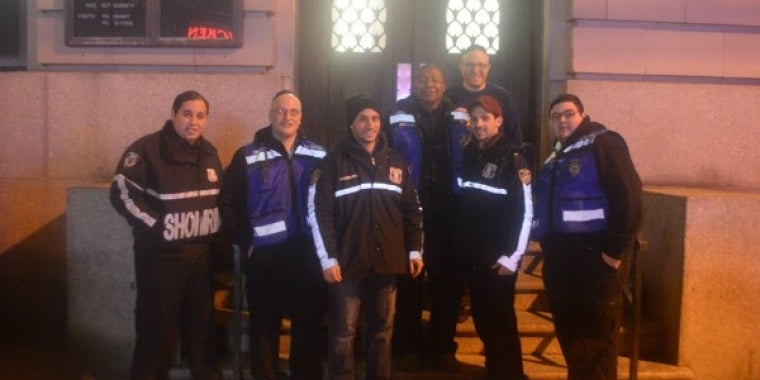 Senator Sanders joined members of the RNSP for a midnight patrol on Jan. 20th.