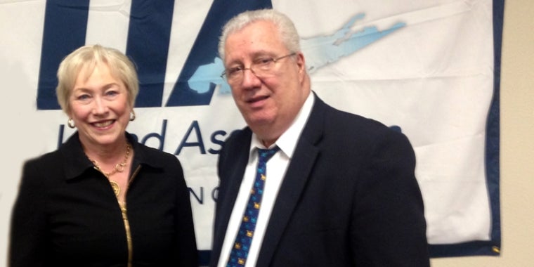 Snetor Marcellino & Nancy  Zimper, Chancellor of the State University of New York